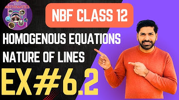 12TH CLASS MATH NBF EX#6.2 | CH#6 ANALYTIC GEOMETRY | 12TH NEW BOOK 2025 FBISE