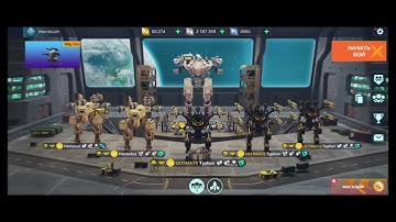 💥Test Server | NEW Hastatus & Princeps + Ultimate Typhon & Wasp | War Robots Remastered