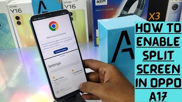How to Enable Split screen in OPPO A17/OPPO A17K| OPPO A17 Split Screen Mode
