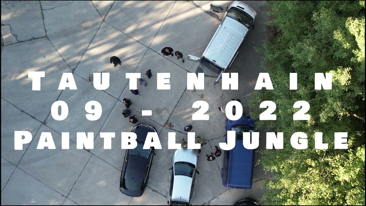 Paintball Jungle Tautenhain 09.2022 YouTube