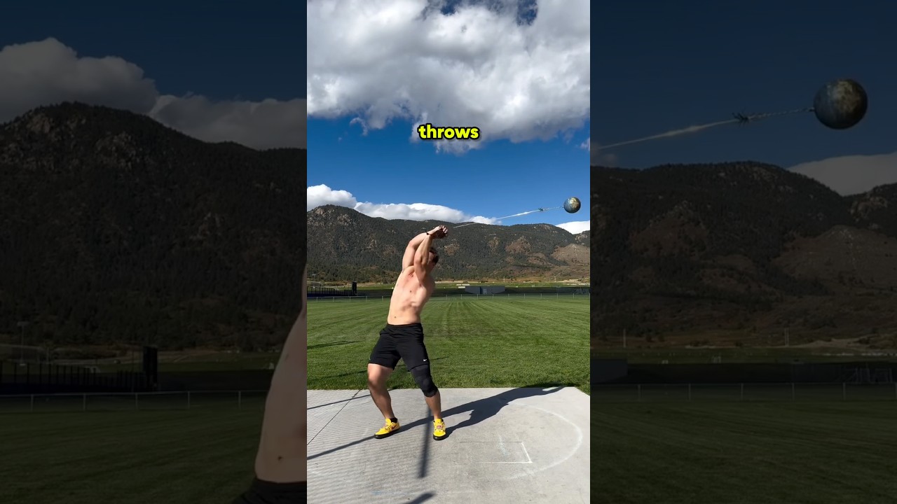 Метание молота пошло не так ❌