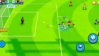 ルール無用のアーケードサッカー！ - ゴラッソ！（Androidゲームプレイ） screenshot 1
