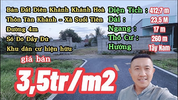 bán đất diên khánh khánh hòa-bán đất suối tiên diên khánh-Nha Trang Nhà Đất Khánh Hòa