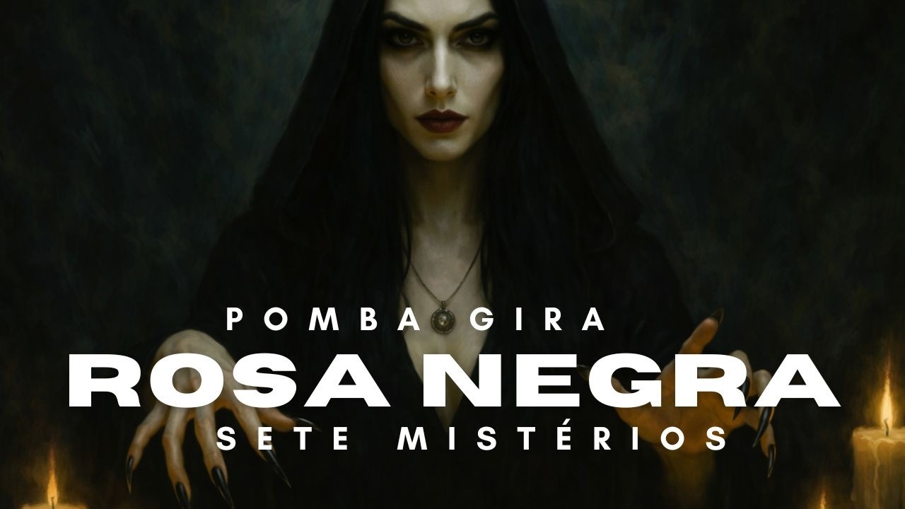 POMBAGIRA ROSA NEGRA 🔱 7 Mistérios