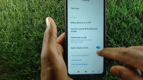 How to remove auto rotate screen in Poco M2 Pro | auto rotate screen Kaise hataye