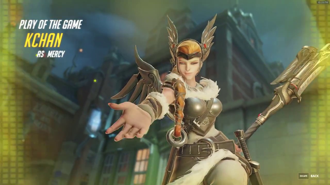 Overwatch Mercy POTG 5 Player Rez / Resurrection Ult