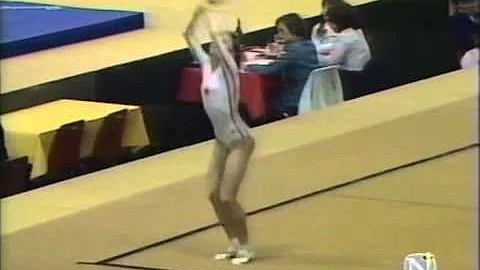 2nd Team ROM Marilena Vladarau FX   1978 World Gymnastics Championships 9 50