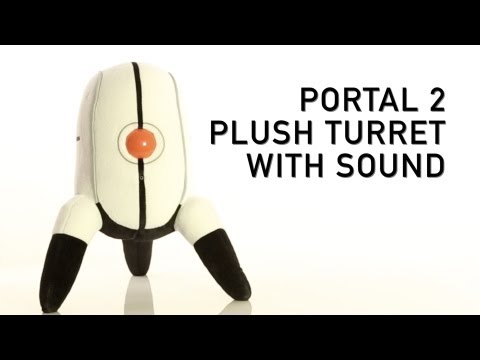 Portal 2 Plush Turret with Sound from ThinkGeek