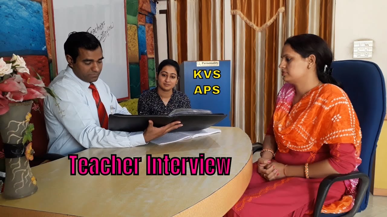 Teacher Interview DEMO Class KVS APS YouTube