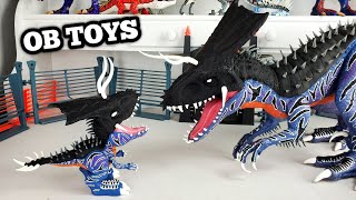 CUSTOM MATTEL BABY INDOMINUS REX NIGHT HUNTER ULTIMASAURUS | CHAOS EFFECT JURASSIC PARK HYBRID DINO screenshot 4