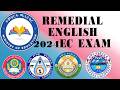 REMEDIAL ENGLISH EXAM 2024 / THE MOST REPEATED REMEDIAL ENGLISH EXAM