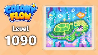 Colony Flow level 1090 walkthrough solution gameplay 
