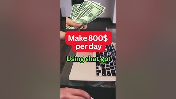 Make 800$ per day earn money | #viral #shorts make money online with chat gpt