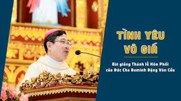 Tình yêu vô giá | Đức Cha Đaminh Đặng Văn Cầu - Gm GP Thái Bình | Thánh lễ Hôn Phối
