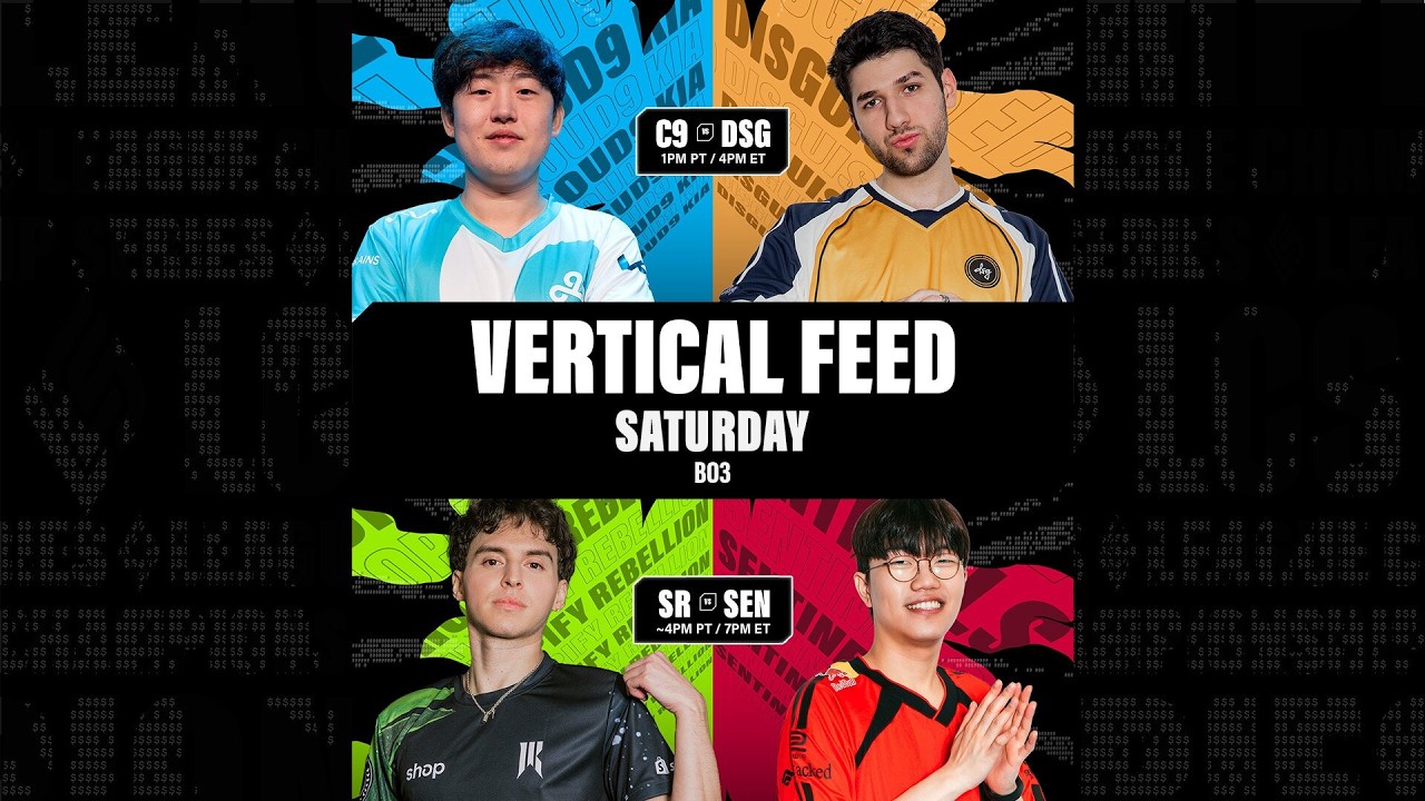 Vertical | LCS Summer Split | SR vs SEN #shorts