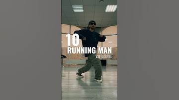 10 Running Man variations #hiphop #танцы #shuffledance #dance