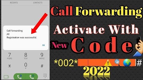 How to active call divert with code all sims|call forwarding activate with code @KashifMajeed