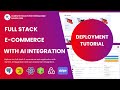 How to Deploy Full Stack Application For Free | Ecommerce AI Based | Gemini, React, Postgres, Node