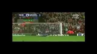 Alonsos 65 yard Screamer! Amazing..هدف عن بعد 65 ياردة بتسديدة ولا أروع للاعب ألونسو