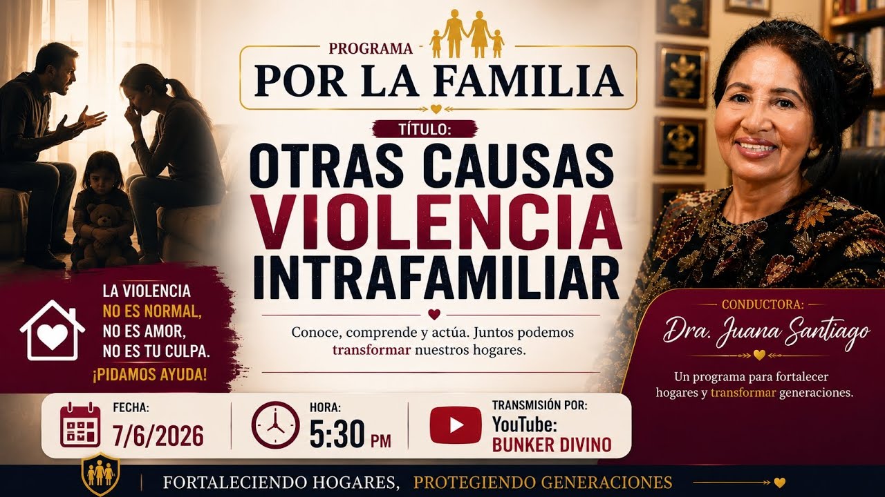 Violencia de Genero: Otras causas de la violencia #DraJuanaSantiago