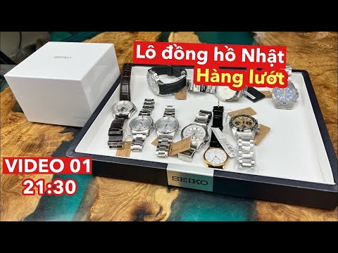 Video [ Video 1 ] Bóc hộp lô đồng hồ Nhật mới về ngày... - youtube