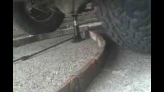 Pajero LSD test