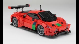 Prototype 1 of the ferrai 488 gte evo le mans race car in scale 1:20
(legoland miniland scale). this video i show details first and d...