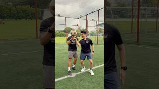 Coach Joel steps onto a football pitch and gets humbled real quick ⚽️😮‍💨