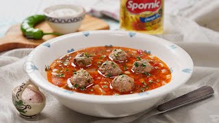 Ciorba de perisoare din carne de miel | JamilaCuisine