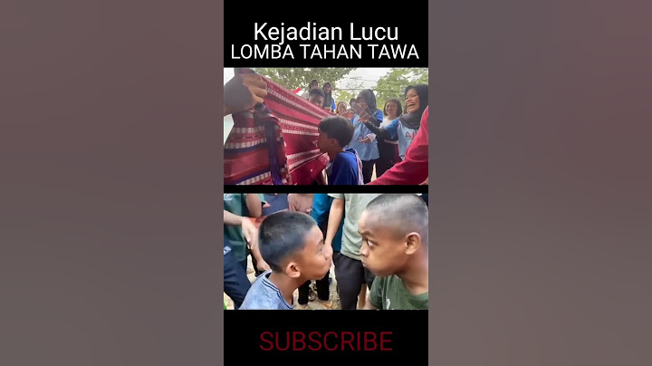 KEJADIAN LUCU LOMBA TAHAN TAWA #shorts