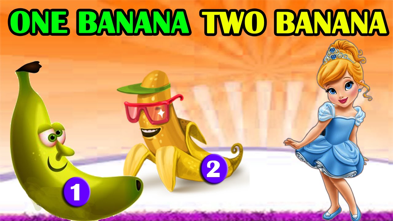 Counting Bananas Song One Banana Two Nursery Rhymes This Video Is Unavailable