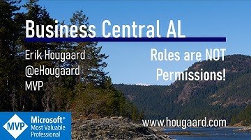 Roles are NOT Permissions in Business Central