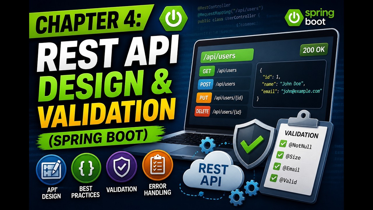 REST API Design & Validation in Spring Boot (Best Practices for 2026 ...