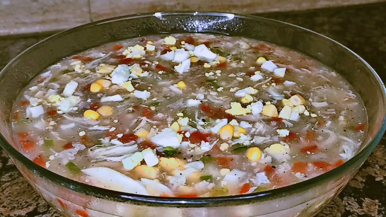 Easy Chicken Corn Soup Recipe | Restaurant Style: