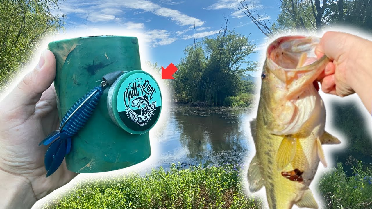 fish n reel Made in USA | Fishing Can Cooler from Shark Tank | Hard Shell Drink Holder with Hand Line | Fits Most Can Sleeves or Coozies REEL is the fishing can cooler from Shark TankIt is the patented Penn Fierce IV 5000 spinning