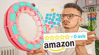 JE TESTE DES OBJETS QUI N'ONT JAMAIS ÉTÉ NOTÉS SUR AMAZON #2