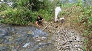 Full Video: Unique Fishing, Fishing Exciting, Capacity Pump Suck Water, Catch Many Of Fish