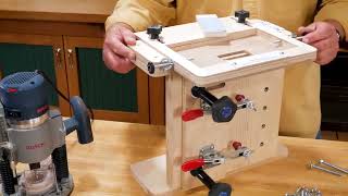 You Can Build This Ultimate Mortising Jig Exclusively From The Woodsmith Store One Of The Best