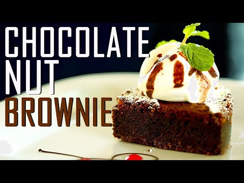 Chocolate Nut Brownie Recipe | Dessert Recipe Christmas Special