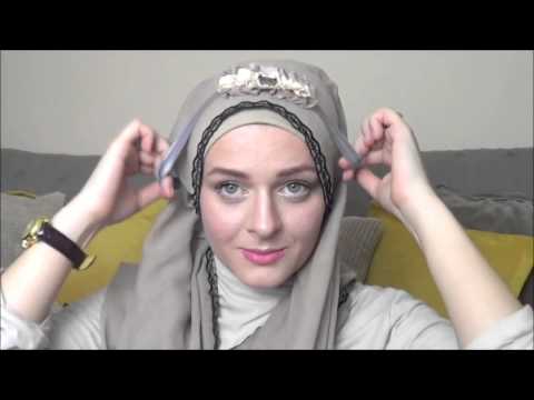 Hijab tutorial  with headband