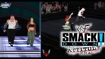 Jeff Hardy & Lita Hacked Entrance Motion | WWF SmackDown! The Attitude Era