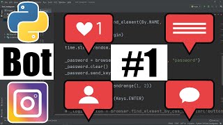 Пишем Instagram бота на Python #1 / Авторизация в Instagram / Instagram bot