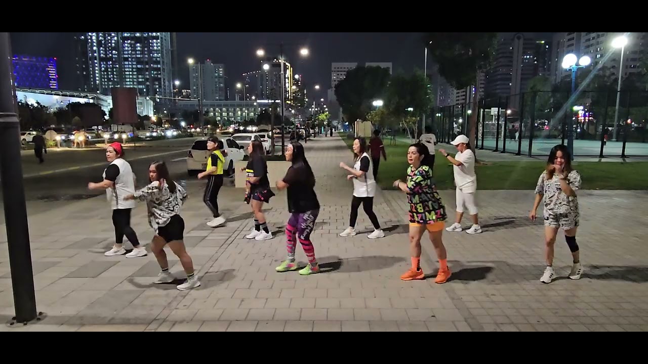 Zumba dance fitness lovers AUH/ADZDF by Coach Joyce