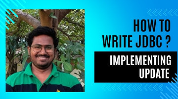 JDBC Part 11 - Update Operation