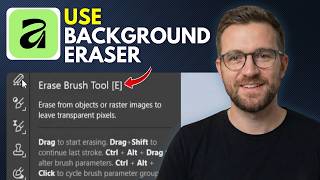 How to Use the Background Eraser Brush in Affinity (Step By Step 2026)