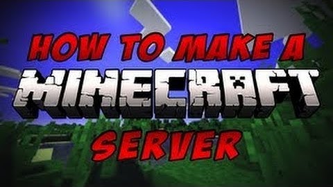 How To Make A Minecraft Server [No Hamachi/PortForwarding] (HD)