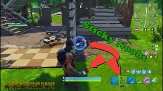 Fortnite Clinger 1St Time Using Sticky Grenades