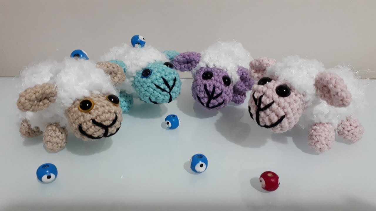 Amigurumi Minik Kuzu Yapimi Crochet Making Tiny Lamb Youtube Tig Isleri Amigurumi Patikler