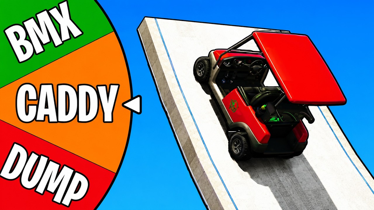 Fac Toate STUNTURILE din GTA 5 cu Masini Alese de ROATA!