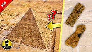 Twee vreemde relikwieën ontdekt in de piramide van Chefren